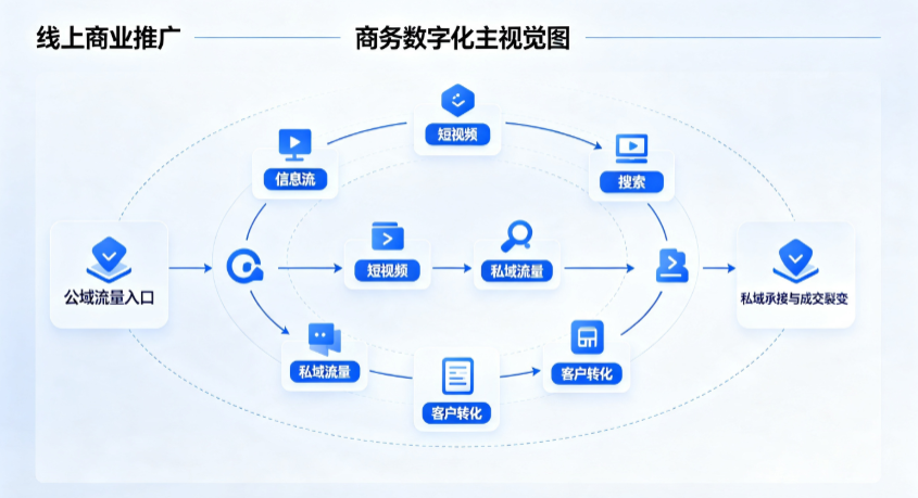 北川县线上商业推广怎么做？全域流量闭环搭建与低成本转化实战指南